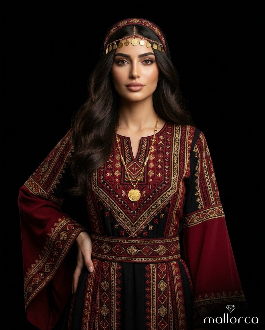 Ottoman Coin Layered Necklace