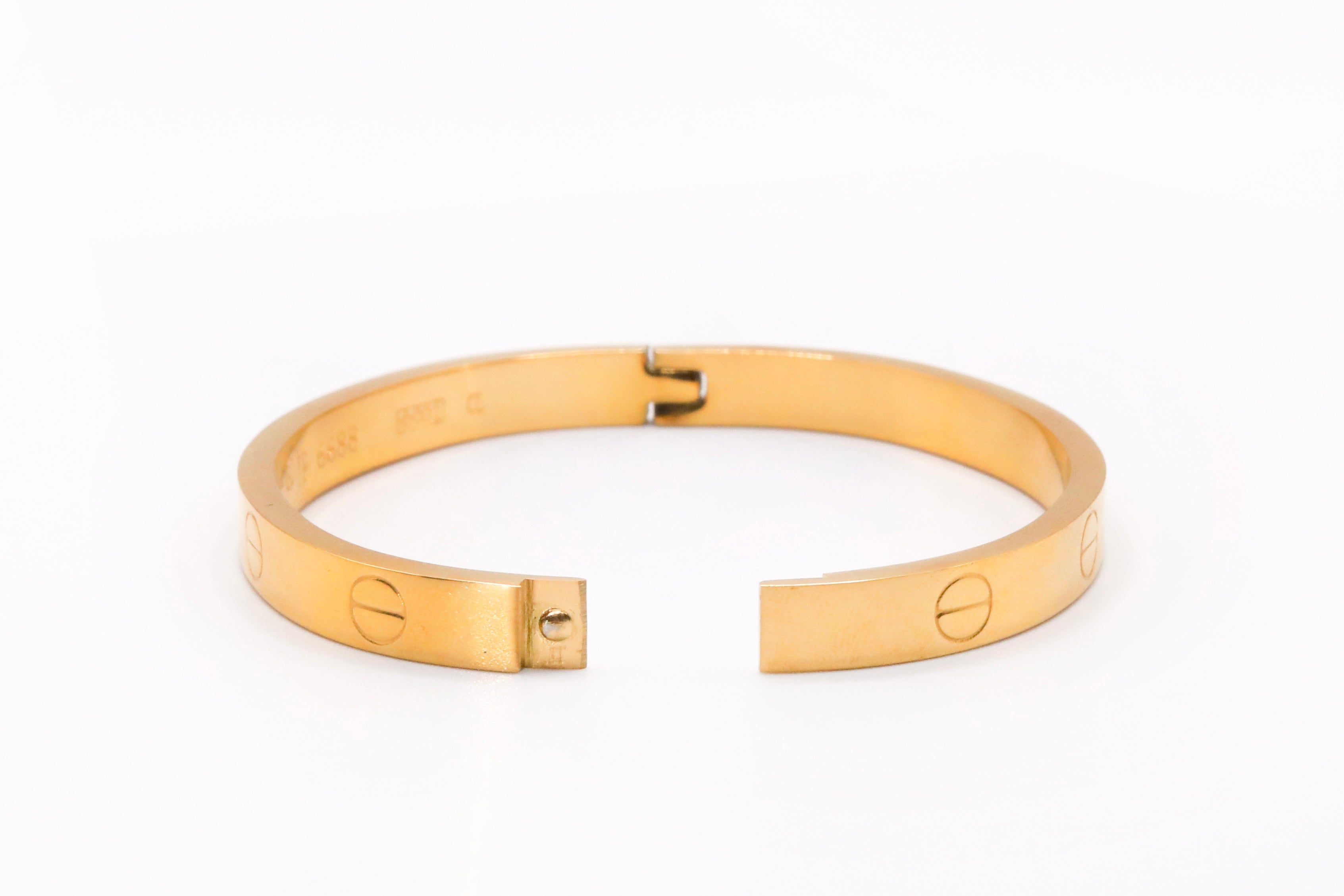 Classic Gold Band Bracelet