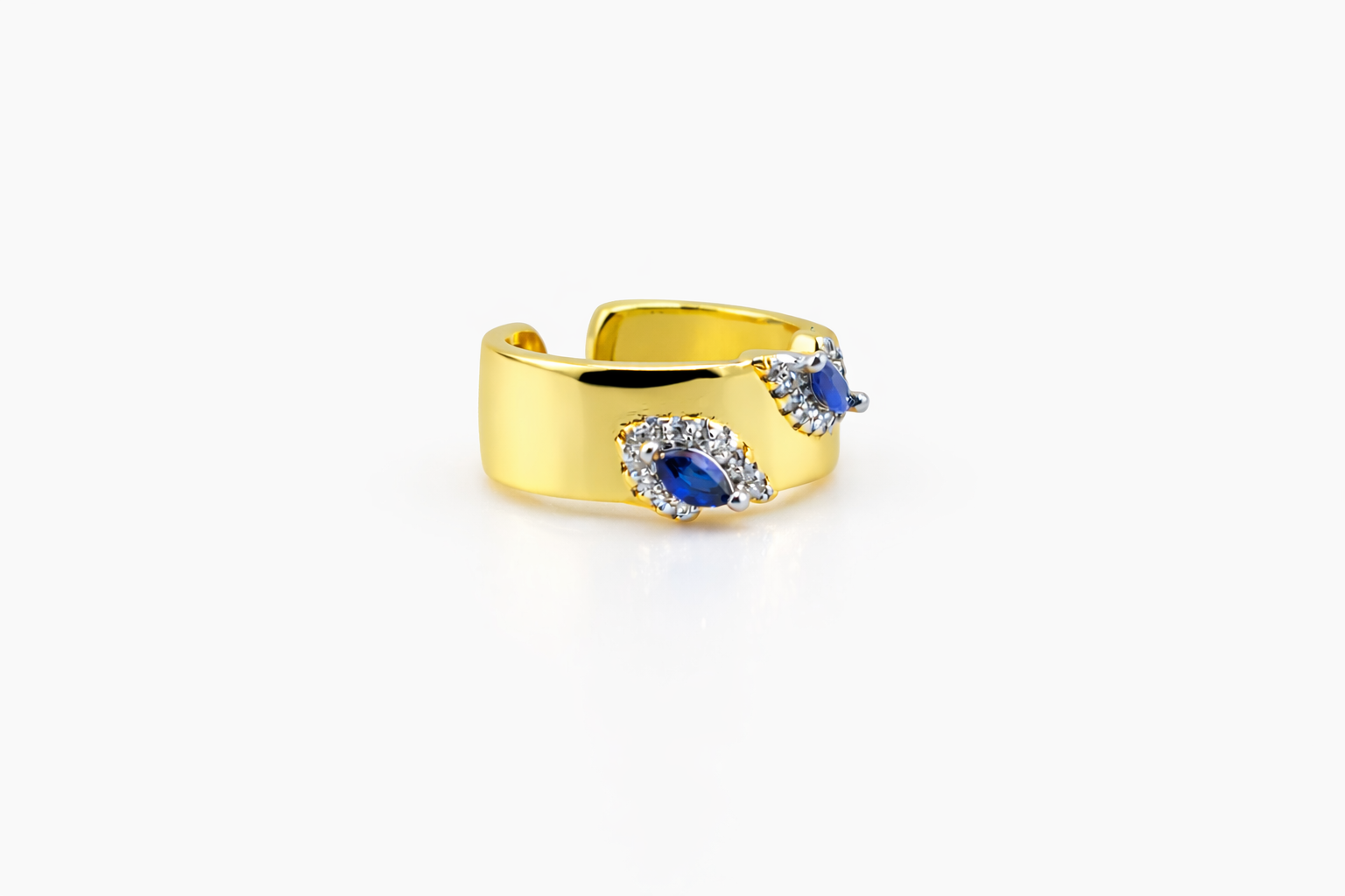 Amara Blue Marquise Ring