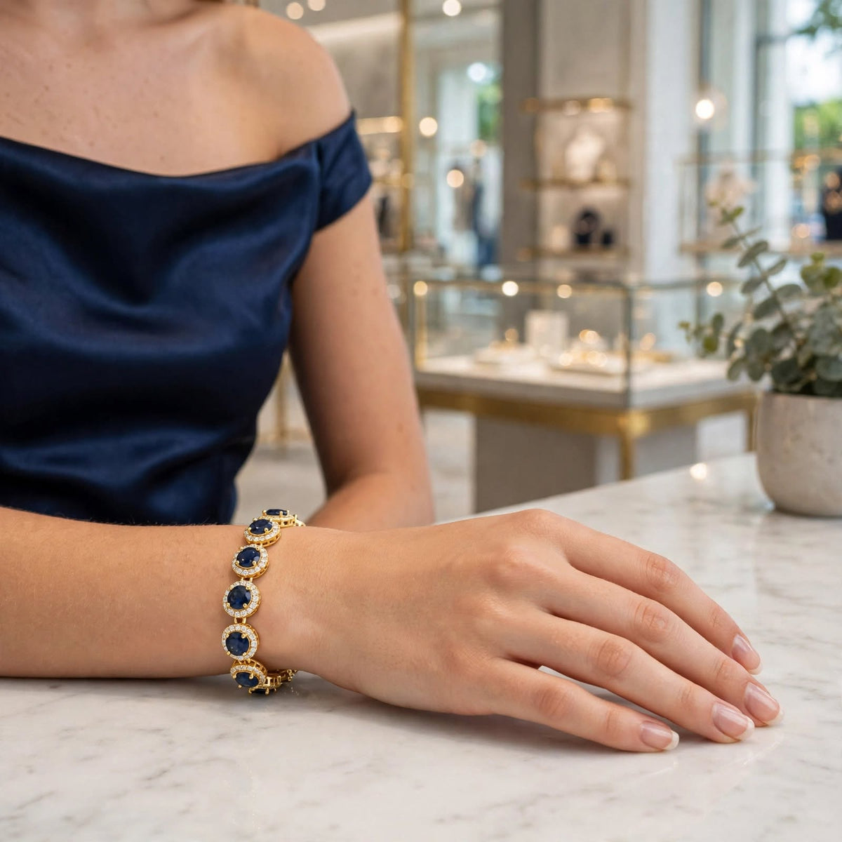 Nuit Royale Sapphire Bracelet