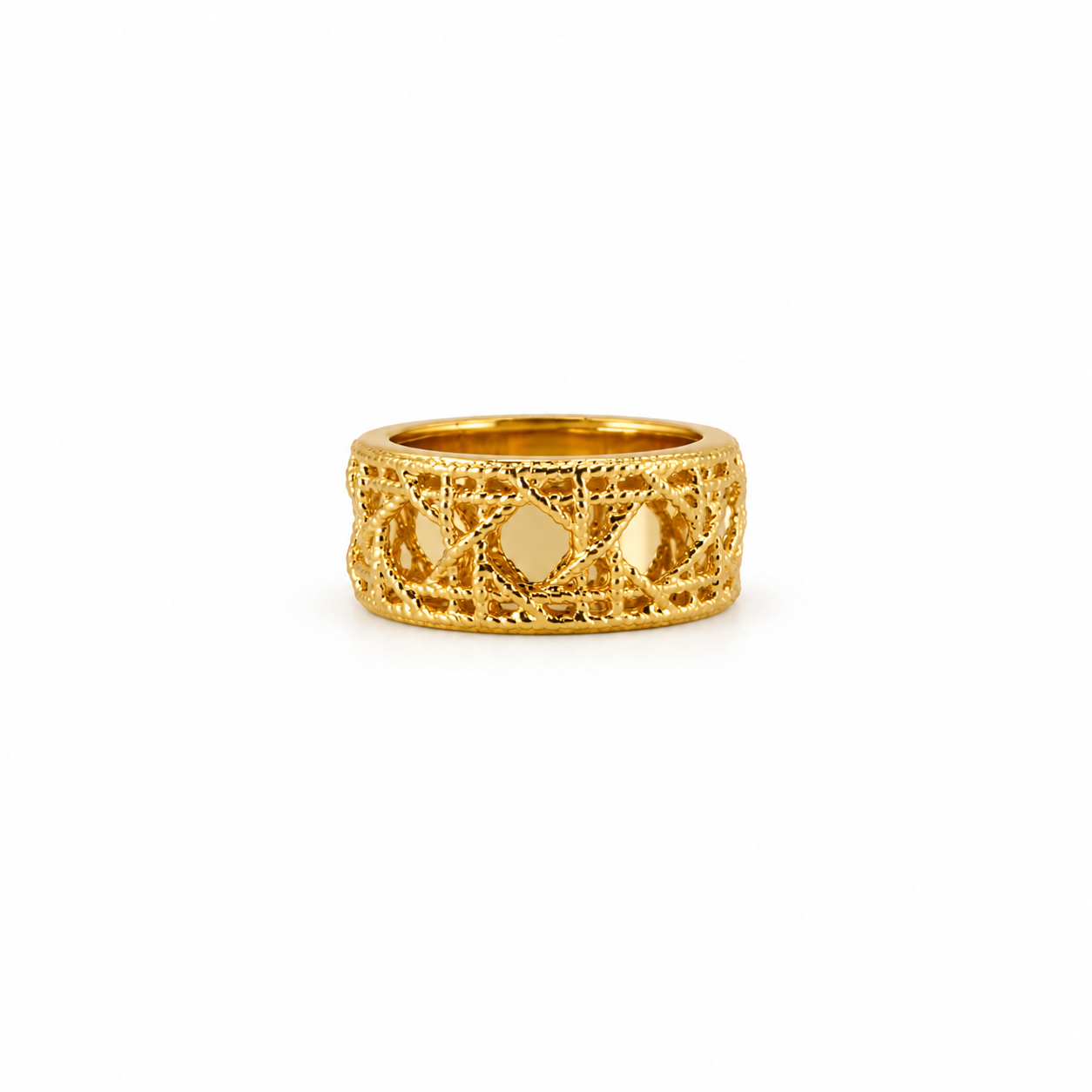 Golden Lattice Ring