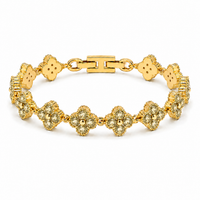 Golden Petal Bracelet