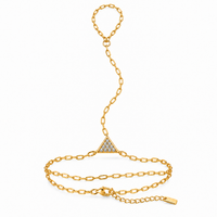 Trielle Crystal Hand Chain