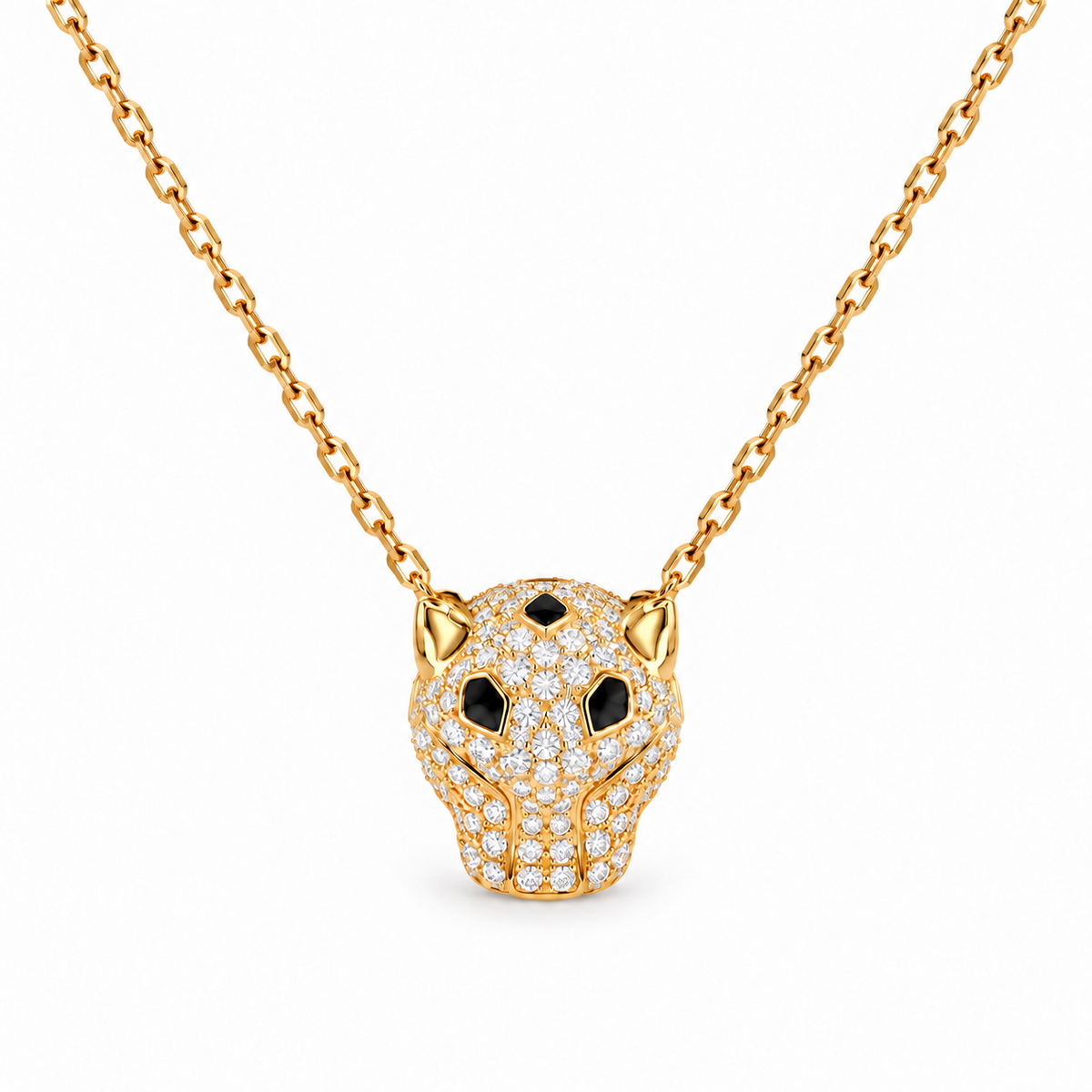 Tiger Pavé Necklace