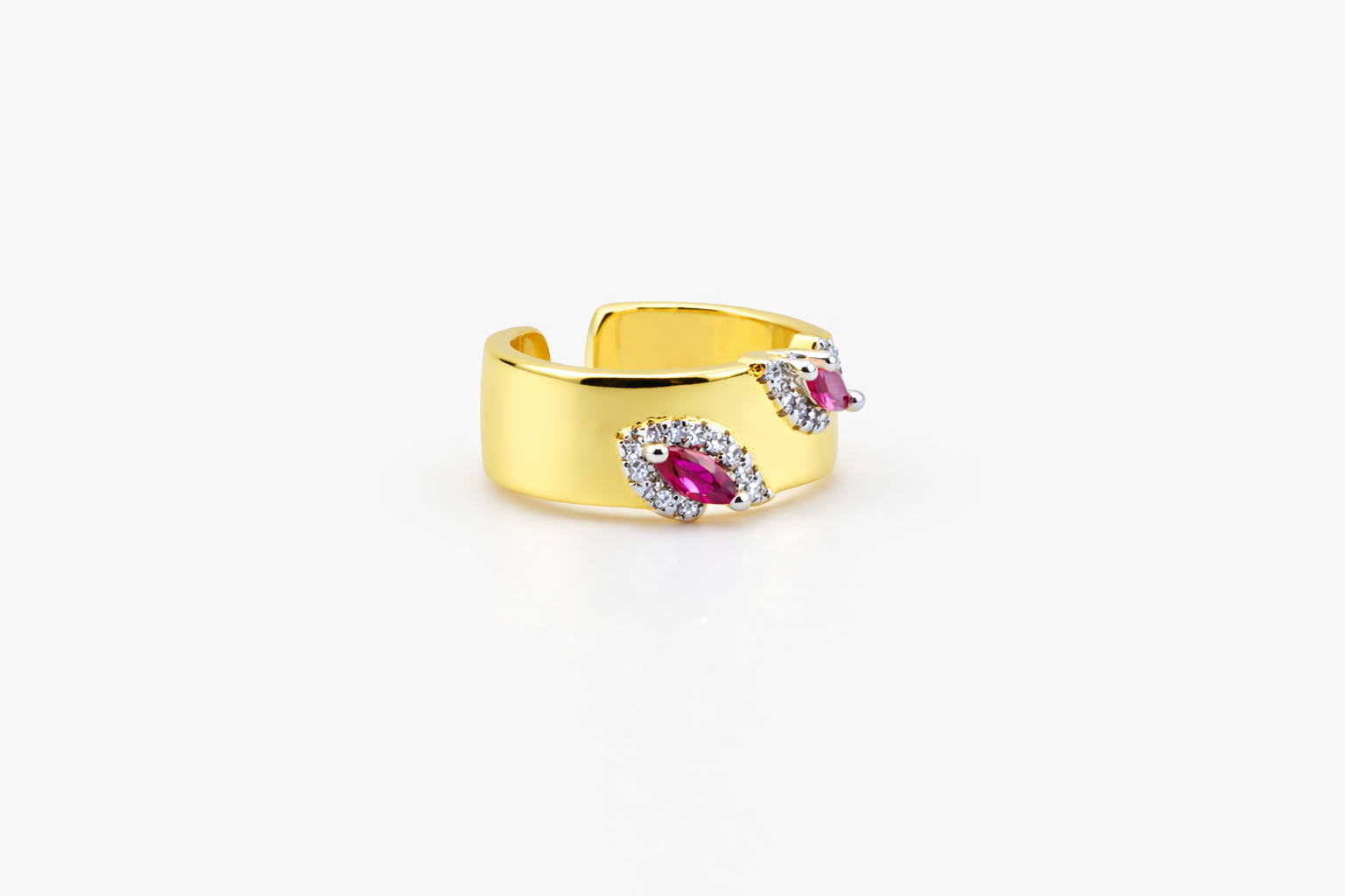Amara Pink Marquise Ring