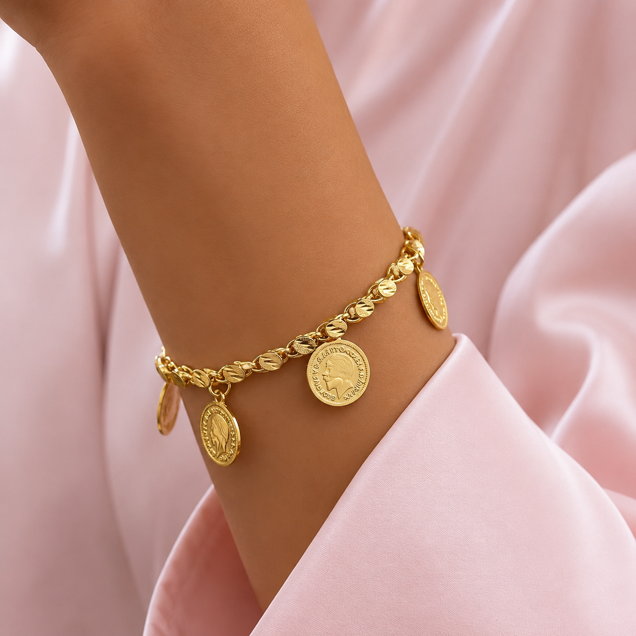 Aleppo Coin Bracelet