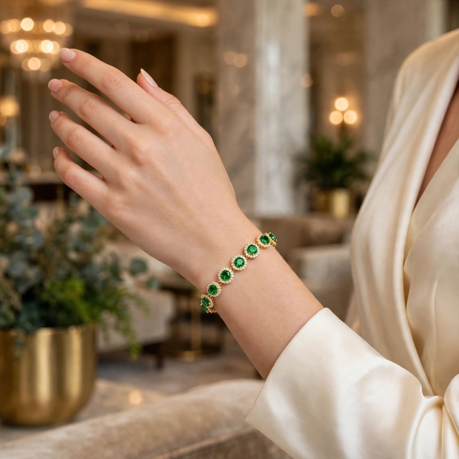 Esmeralda Emerald Bracelet