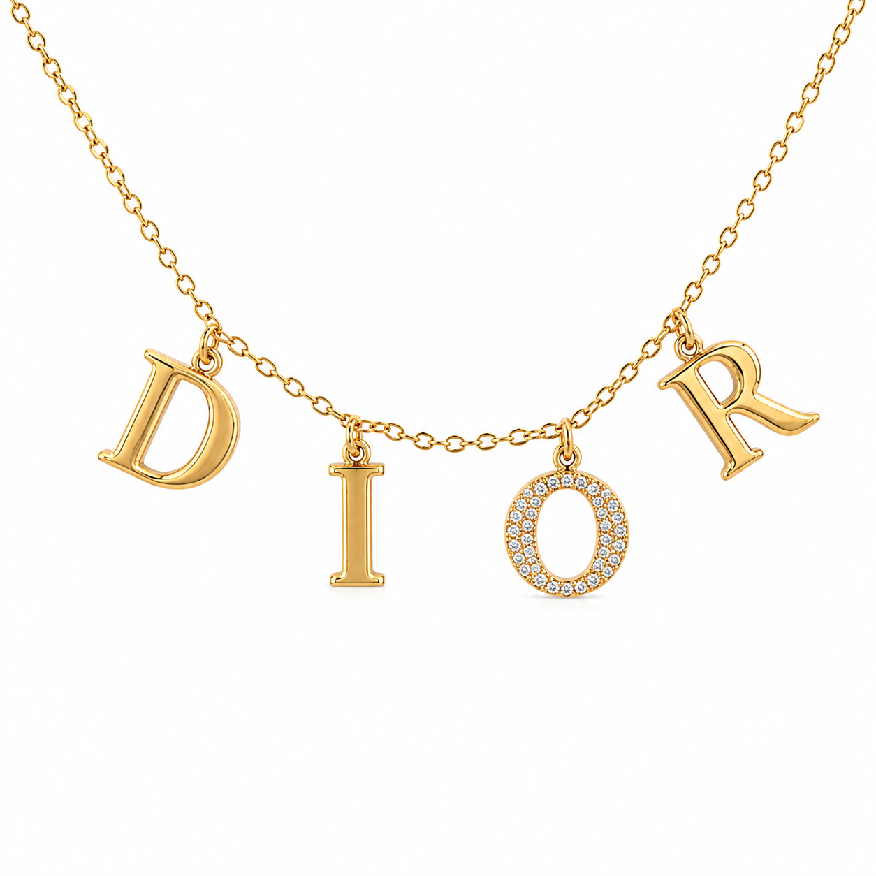 Luxe Initial Choker Set