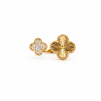 Clover Duo Luxe Ring