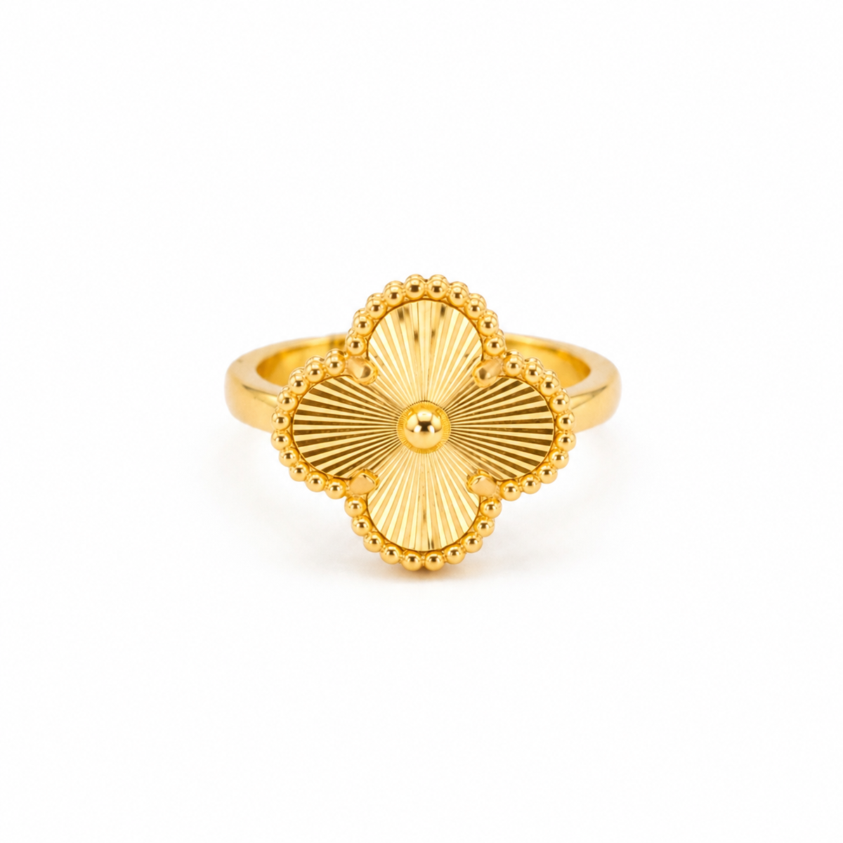 Soleil Clover Ring