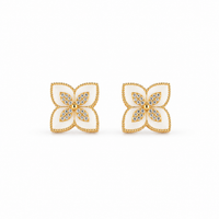 Blossom Clover Stud Earrings
