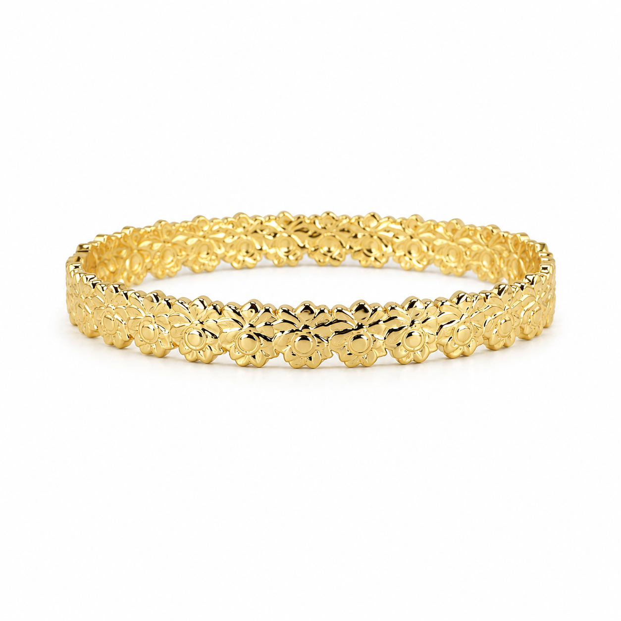 Luxe Lace Open Bangle