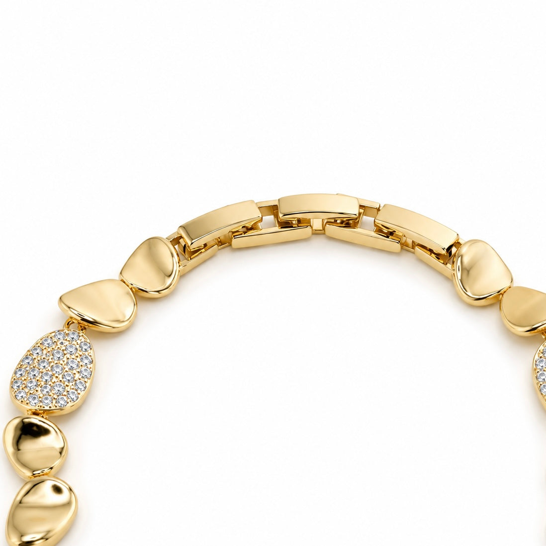Aurora Disc Crystal Bracelet