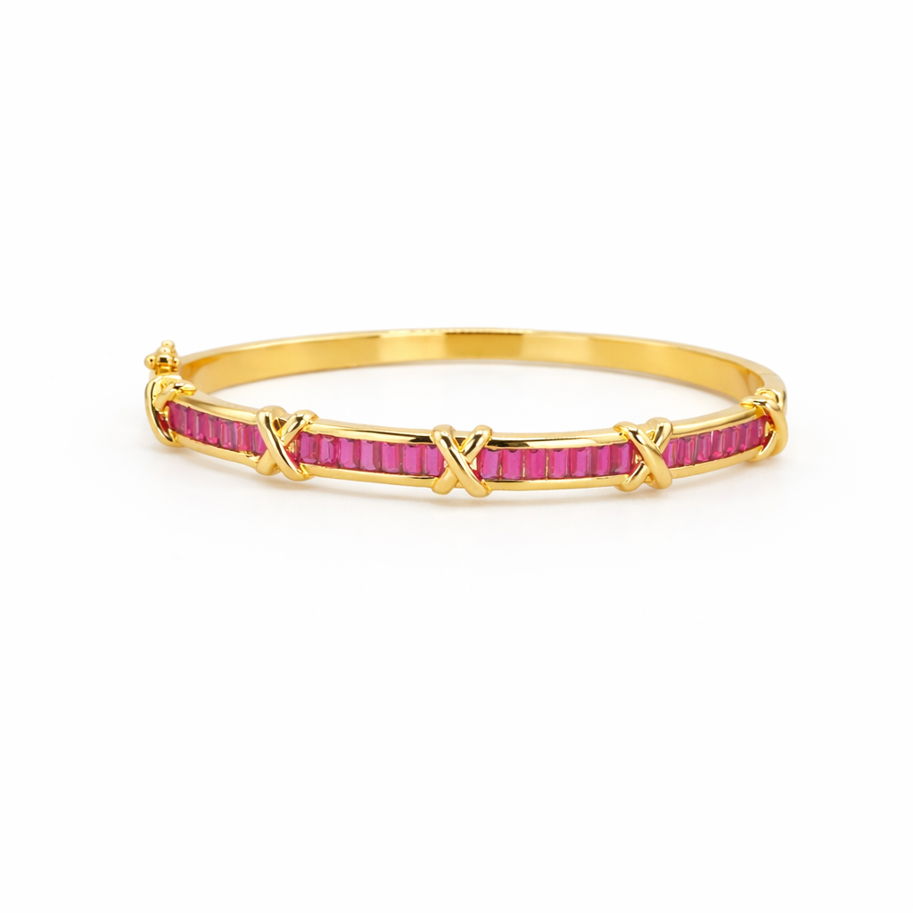 Pink X Signature Bangle & Ring