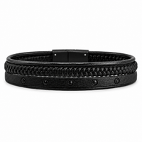 Noir Layered Men’s Bracelet