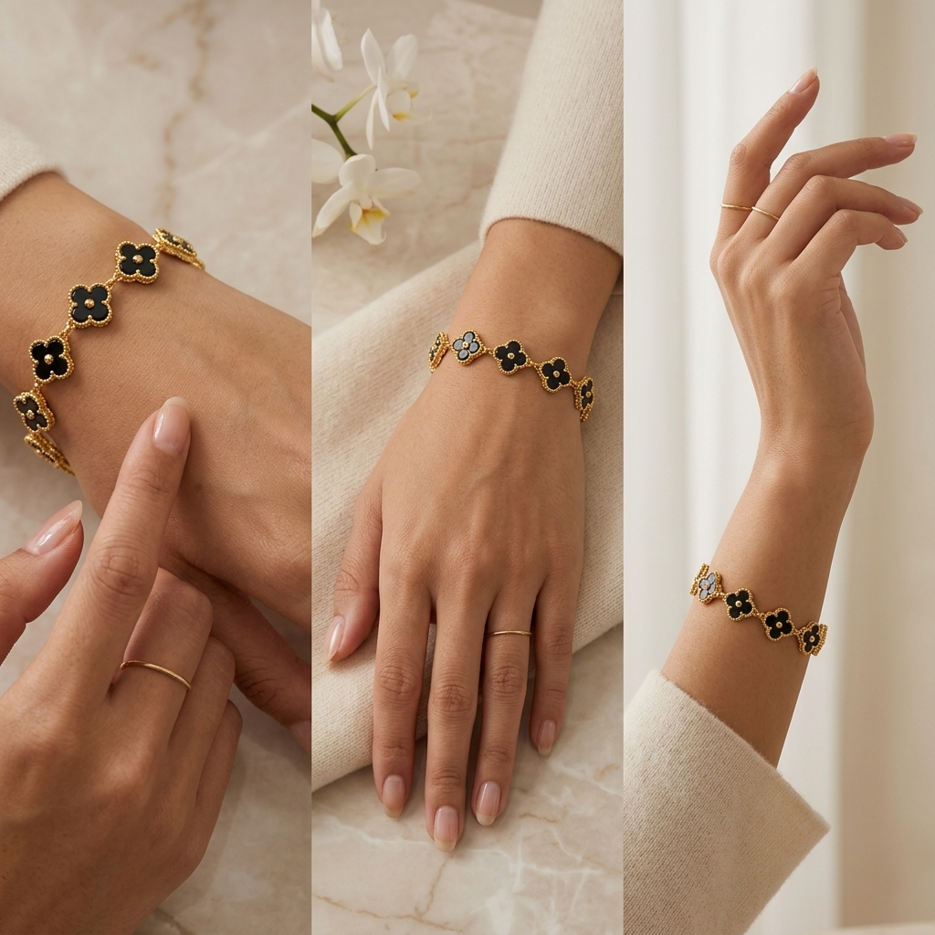 Midnight Bloom Bracelet
