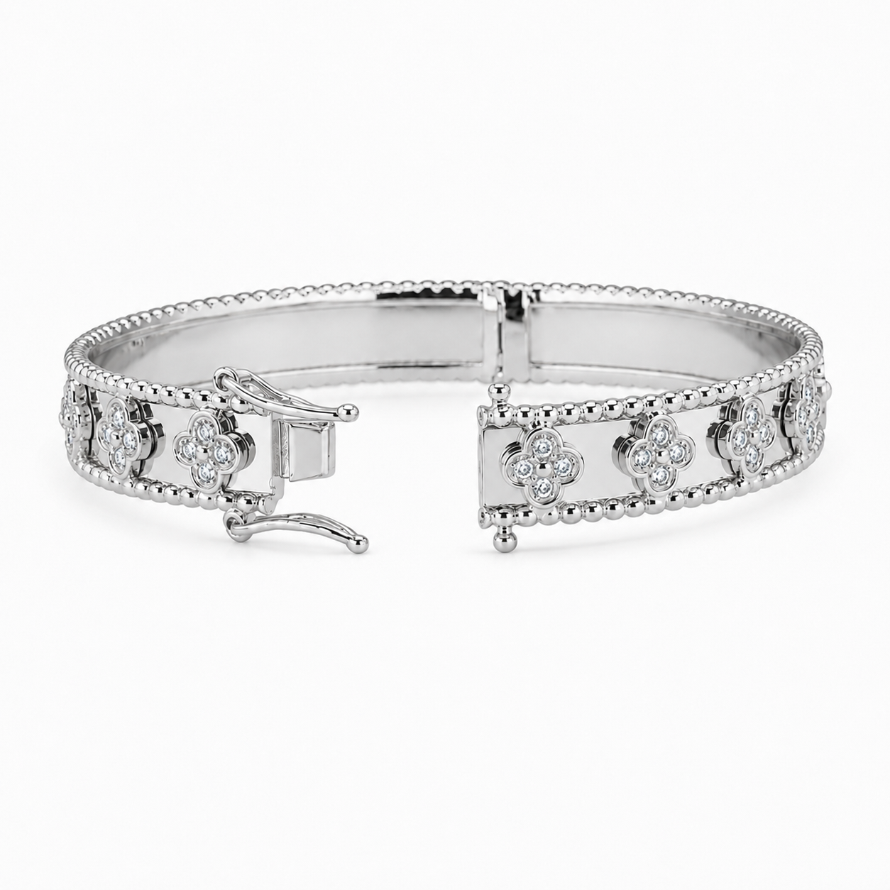 Celeste Clover Bangle
