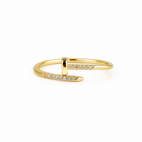Golden Heart Ring