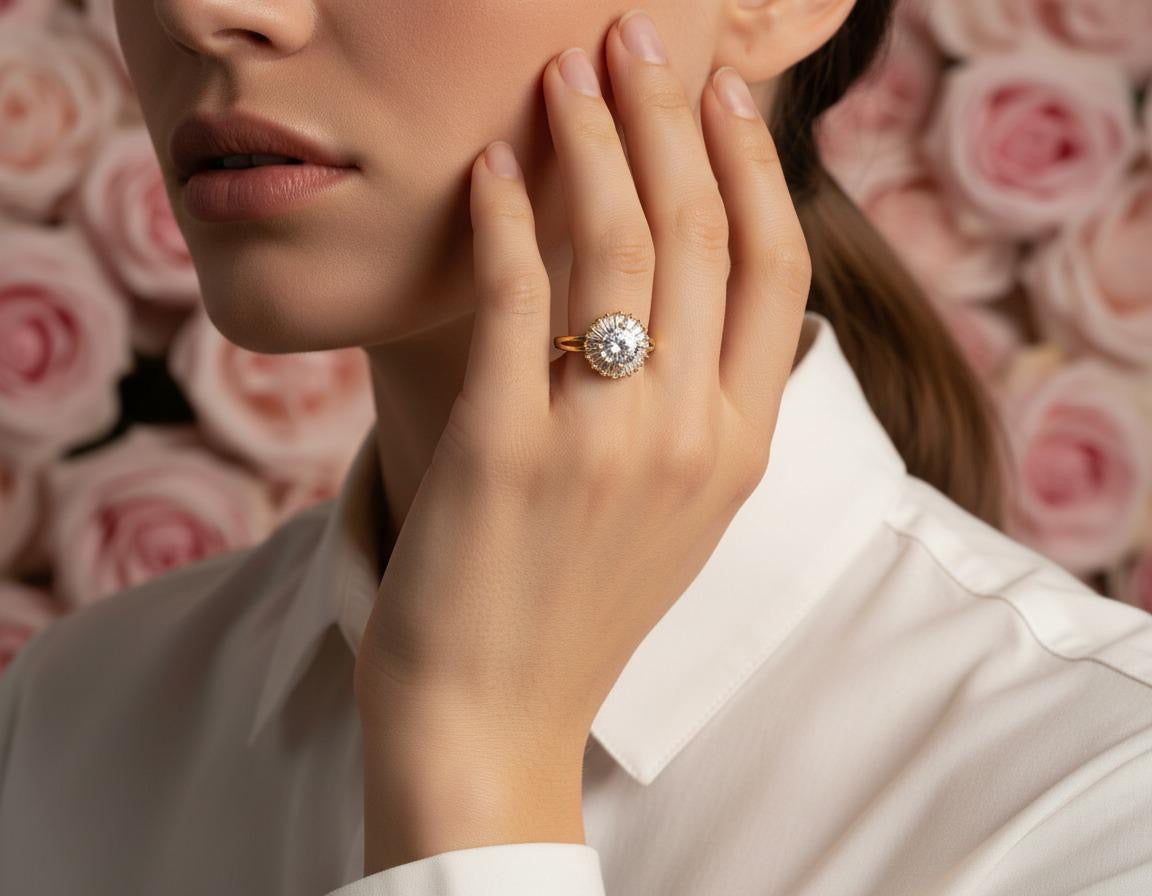 Eternal Bloom Gold Ring