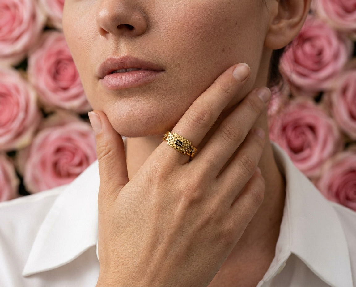 Chain Signet Ring