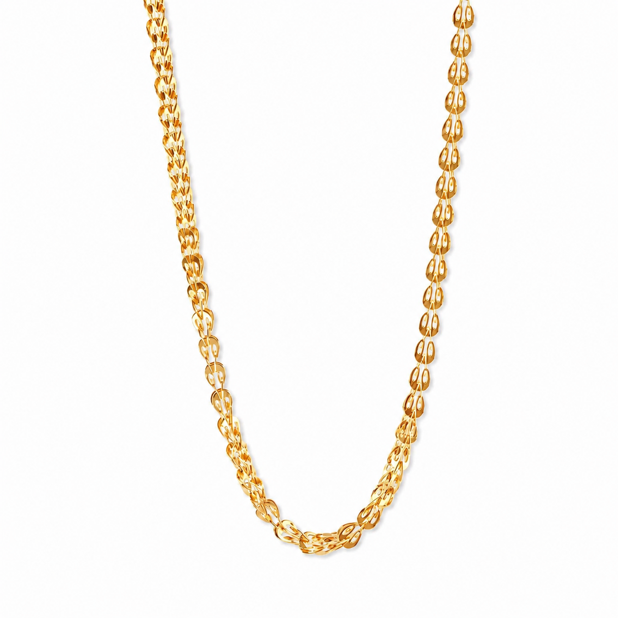 Serena Wheat Chain Necklace