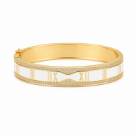 Roman Crystal Bangle