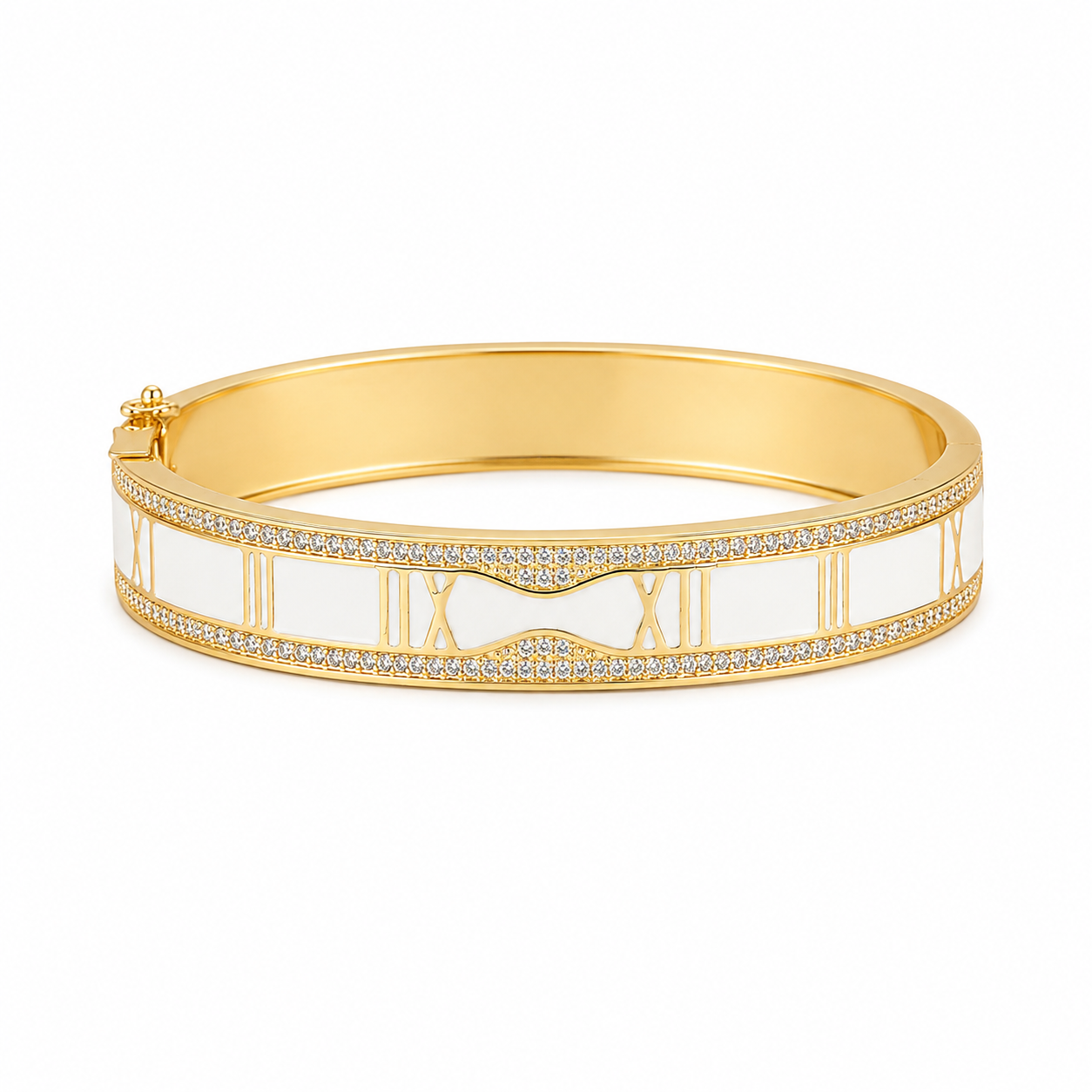 Roman Crystal Bangle