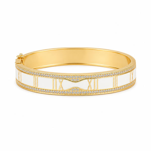Roman Crystal Bangle