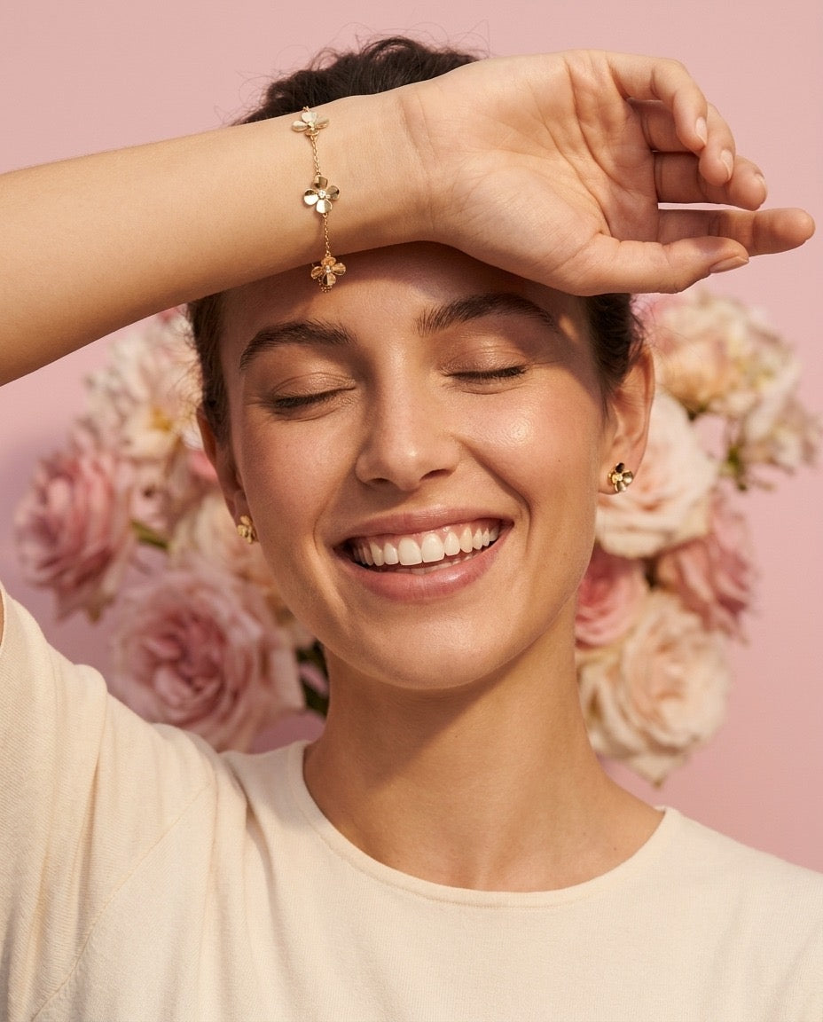 Golden Blossom Bracelet
