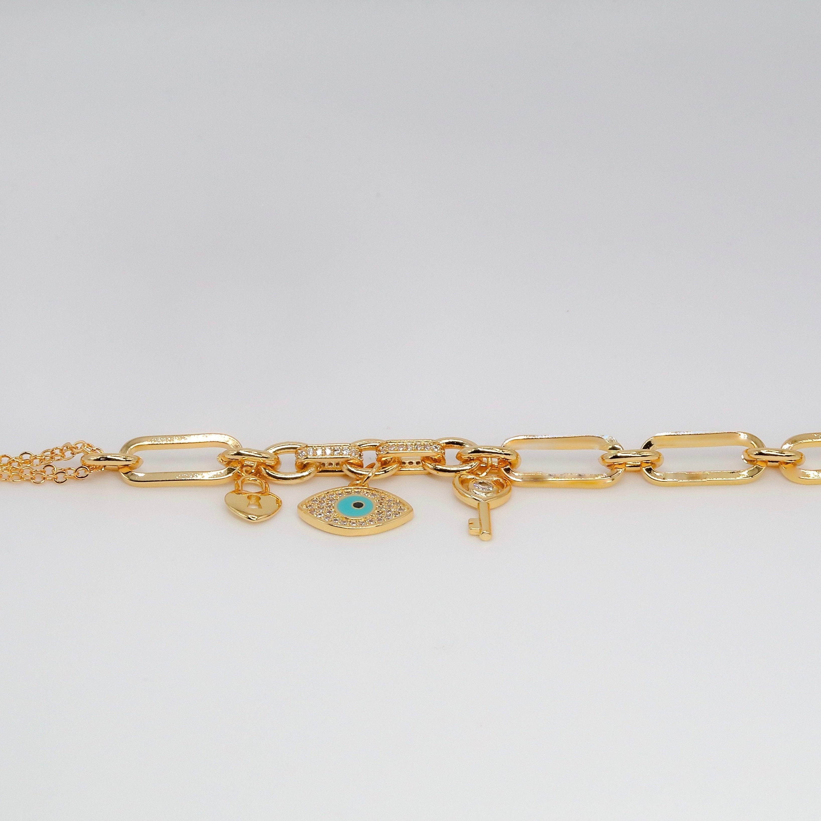 Evil Eye Charm Bracelet