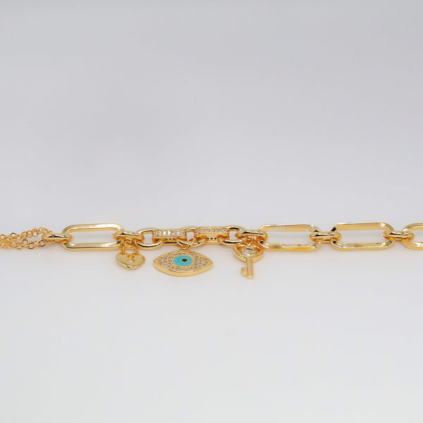Evil Eye Charm Bracelet