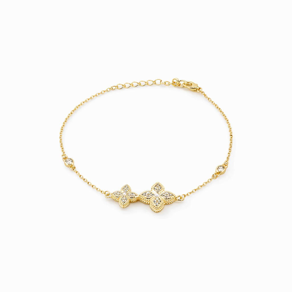 Valencia Triple Crystal Bracelet