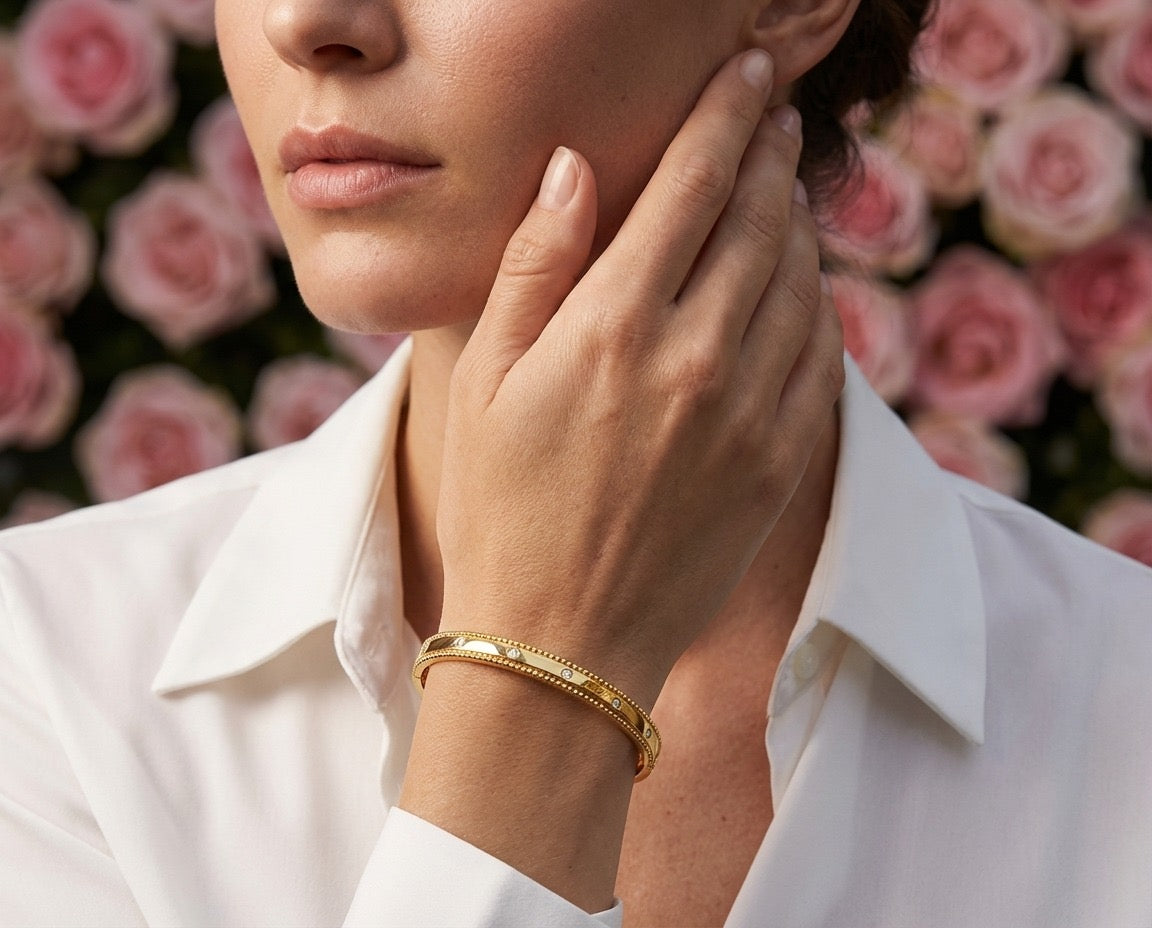 Aurelia Gold Bangle