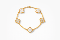Pearl Clover Bracelet