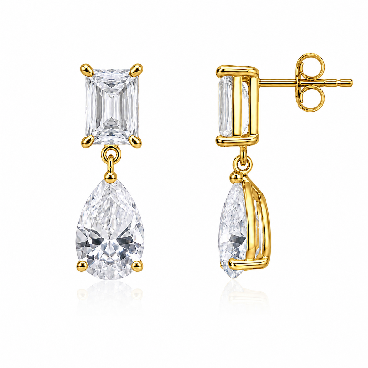 Aurora Pear Drop Earrings