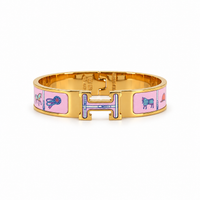 Rose Equestrian Bracelet