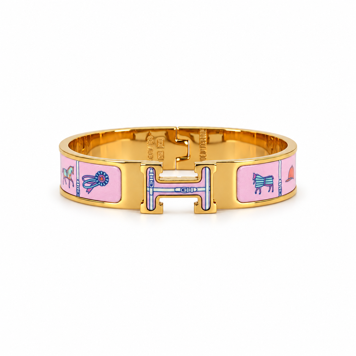 Rose Equestrian Bracelet