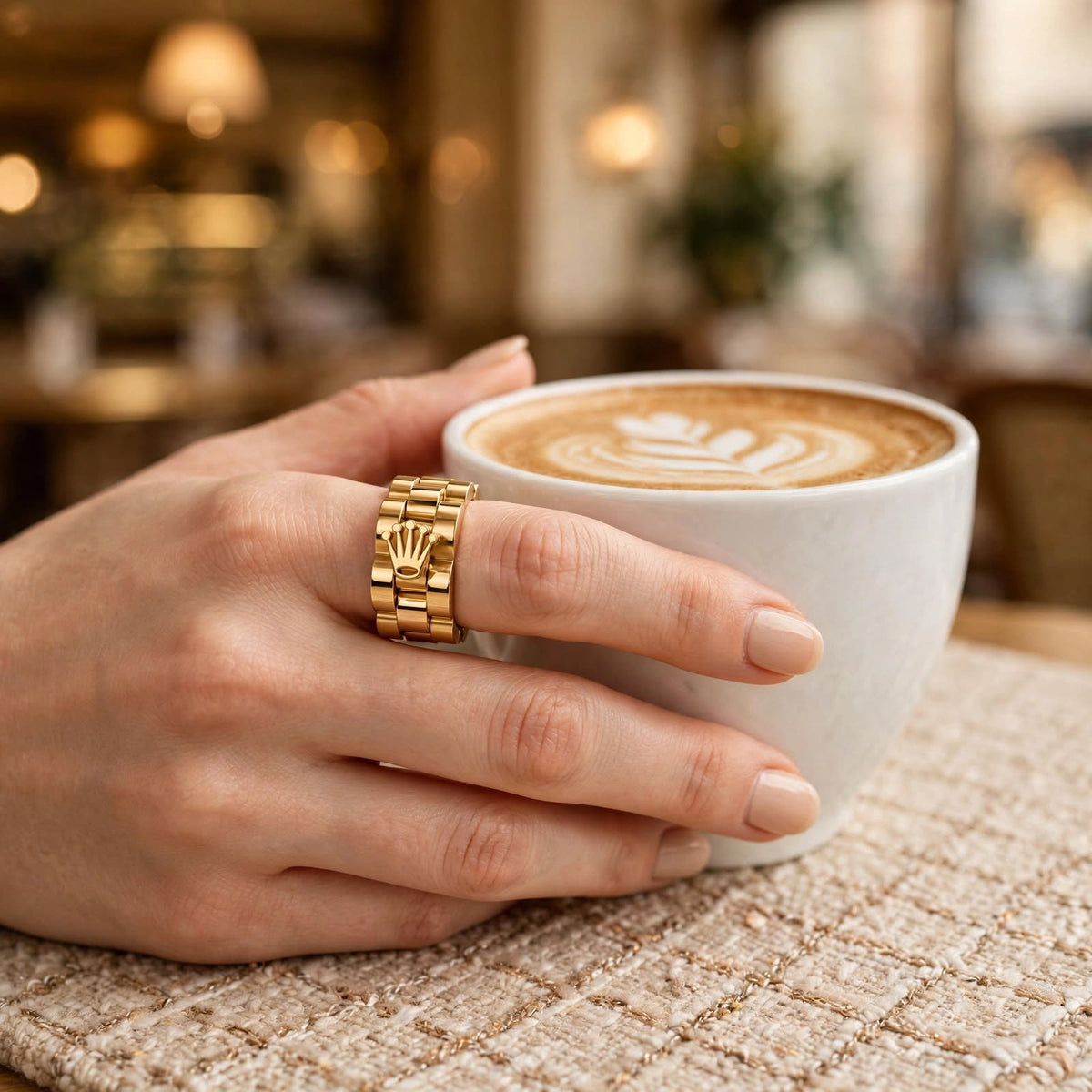 Royal Crown Link Ring