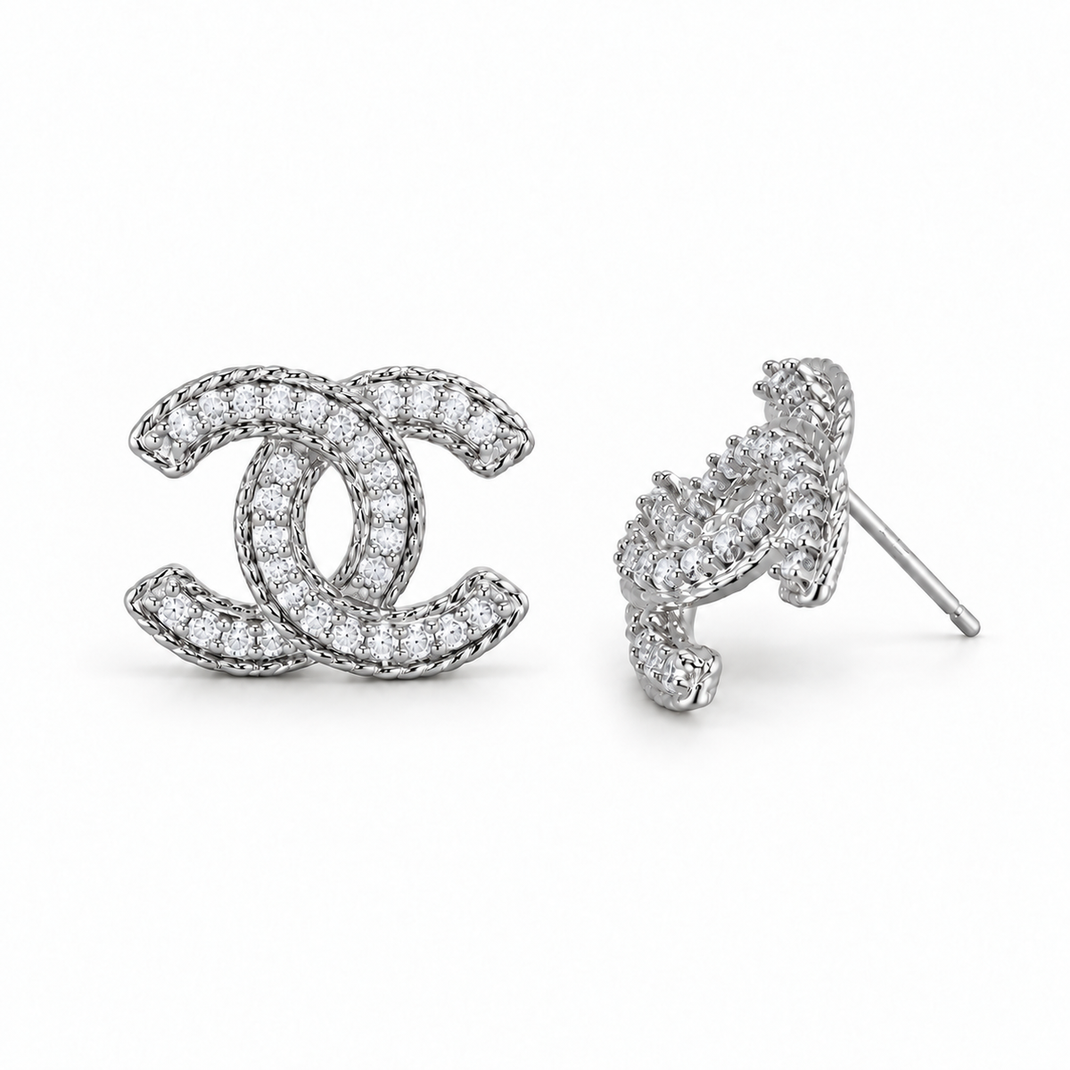 Silver Icon Earrings