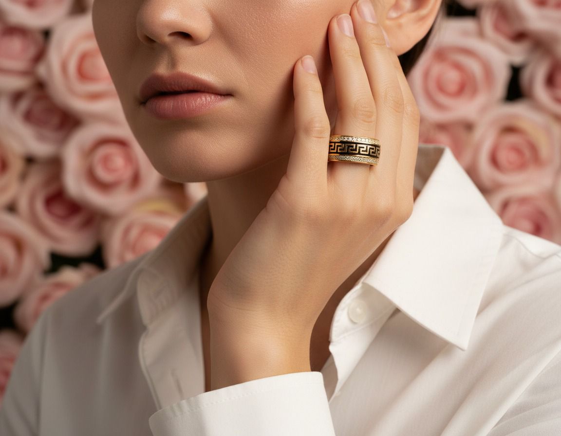 Gold Grecian Majesty Ring