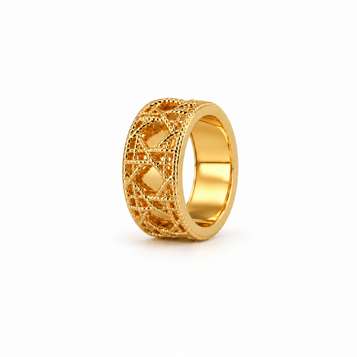 Golden Lattice Ring