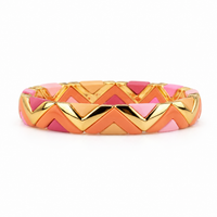 Pink Mosaic Luxe Bangle