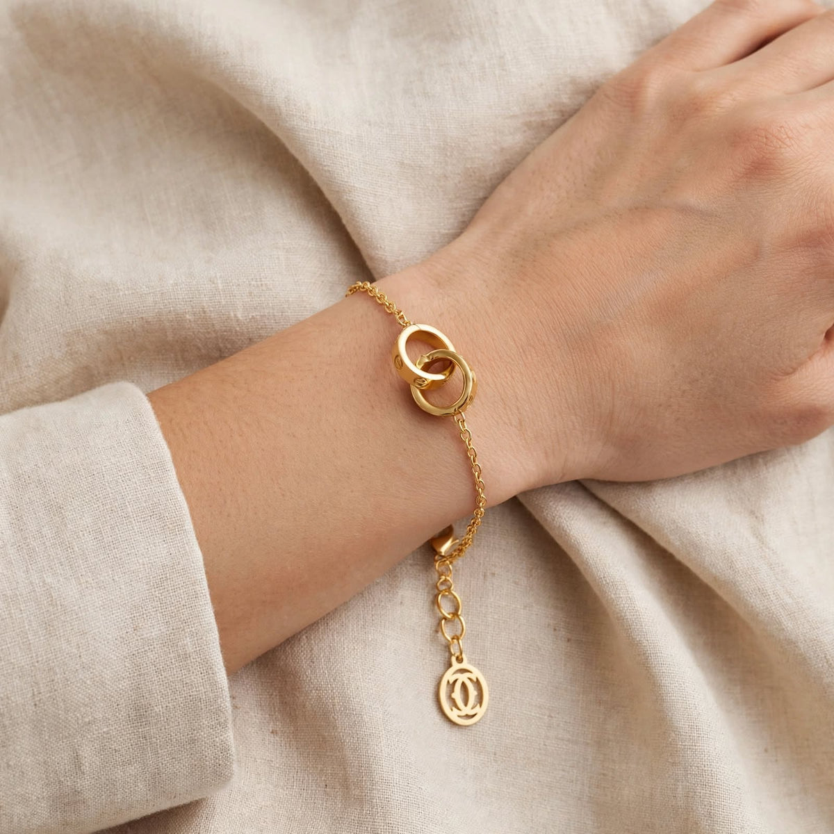 Élise Gold Ring Bracelet