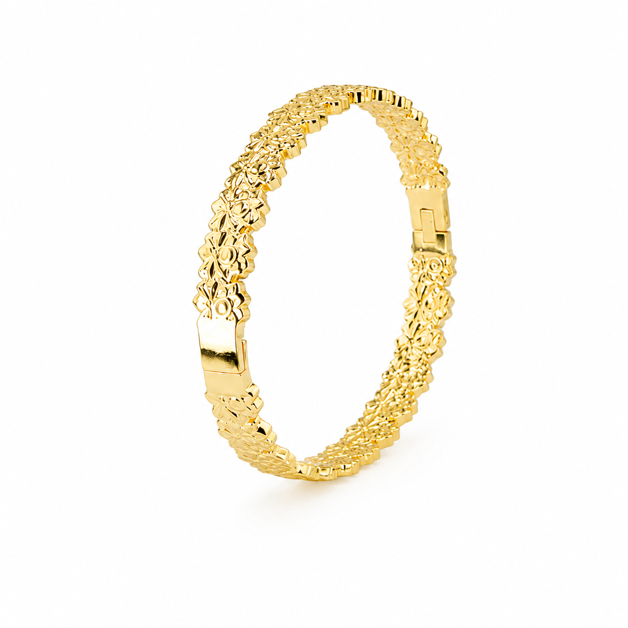 Luxe Lace Open Bangle