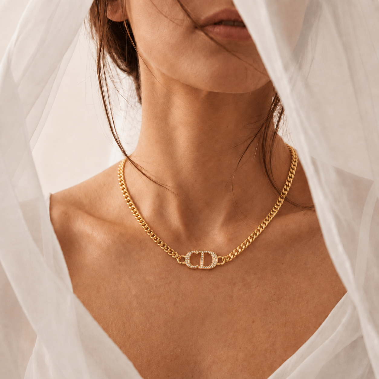 Lumière Oval Link Necklace