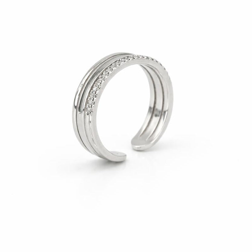 Triple Band Pavé