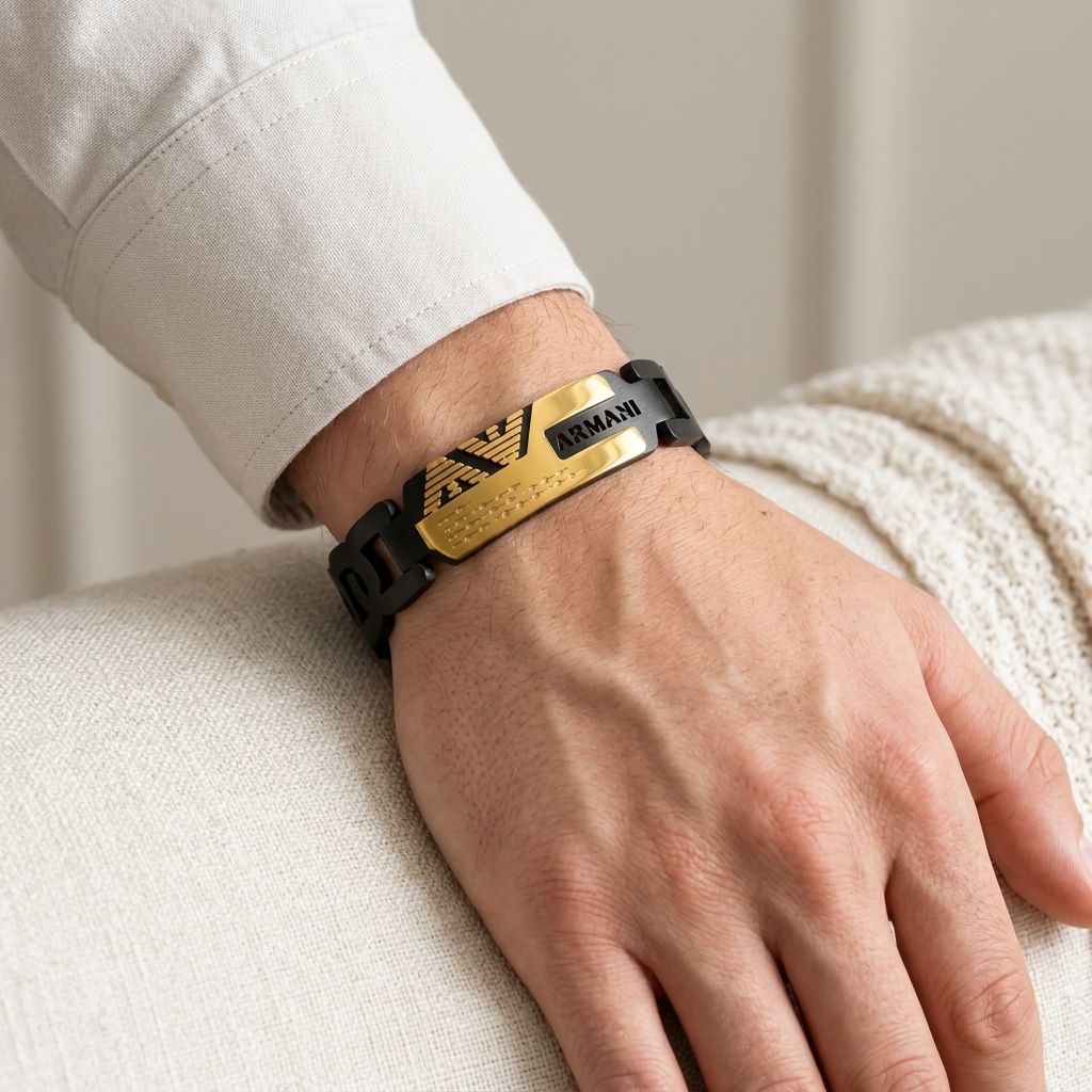 Milano Noir Men’s Bracelet