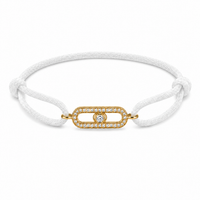 Pearl Crystal Link Bracelet