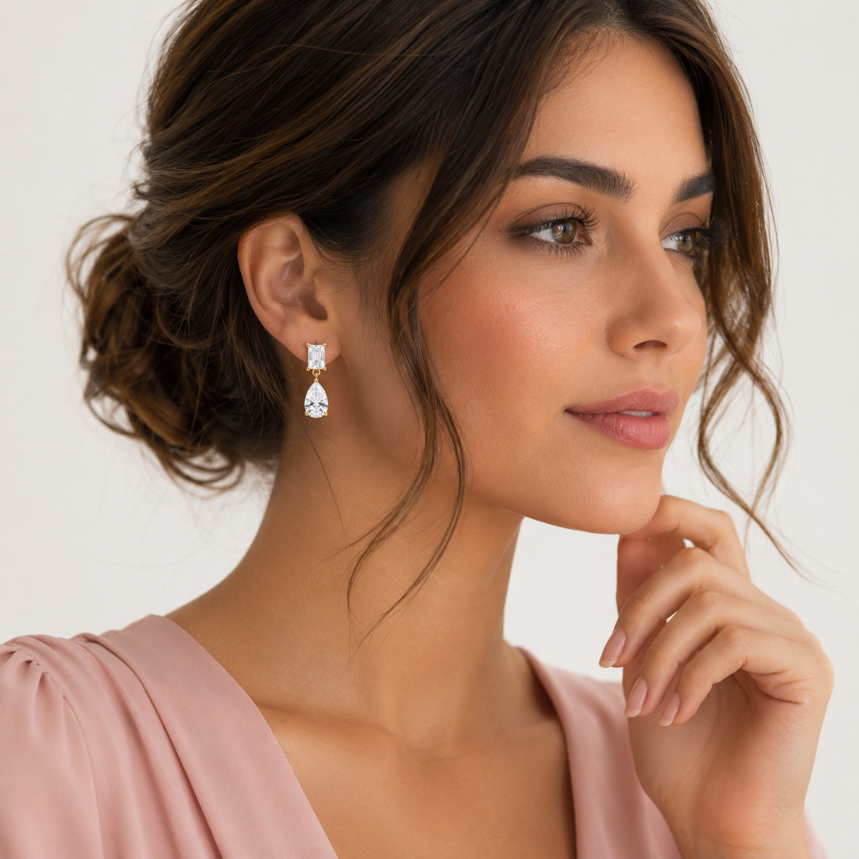 Aurora Pear Drop Earrings