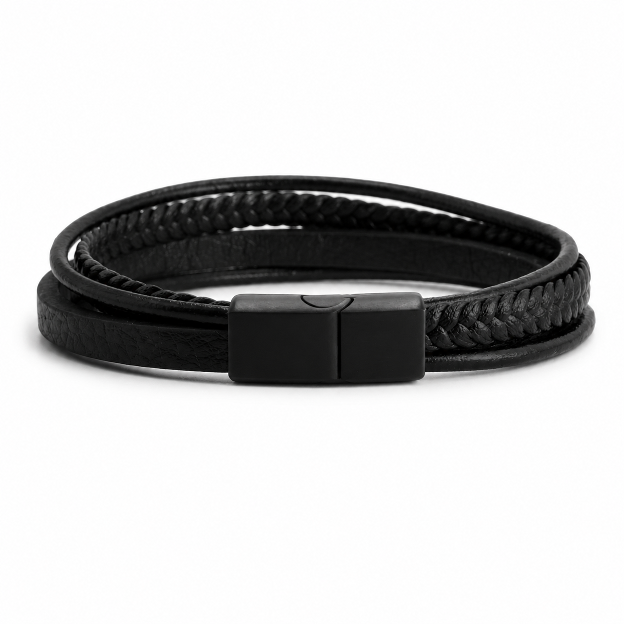 Noir Layered Men’s Bracelet